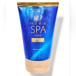 Bath & Body Works True Blue Spa Smoothing Foot Scrub 4oz / 113g NEW
